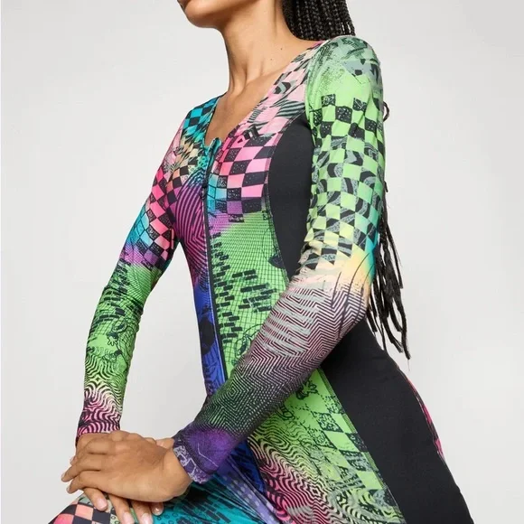 Nwot Jeremy Scott x Adidas jumpsuit sz L - Picture 5 of 12